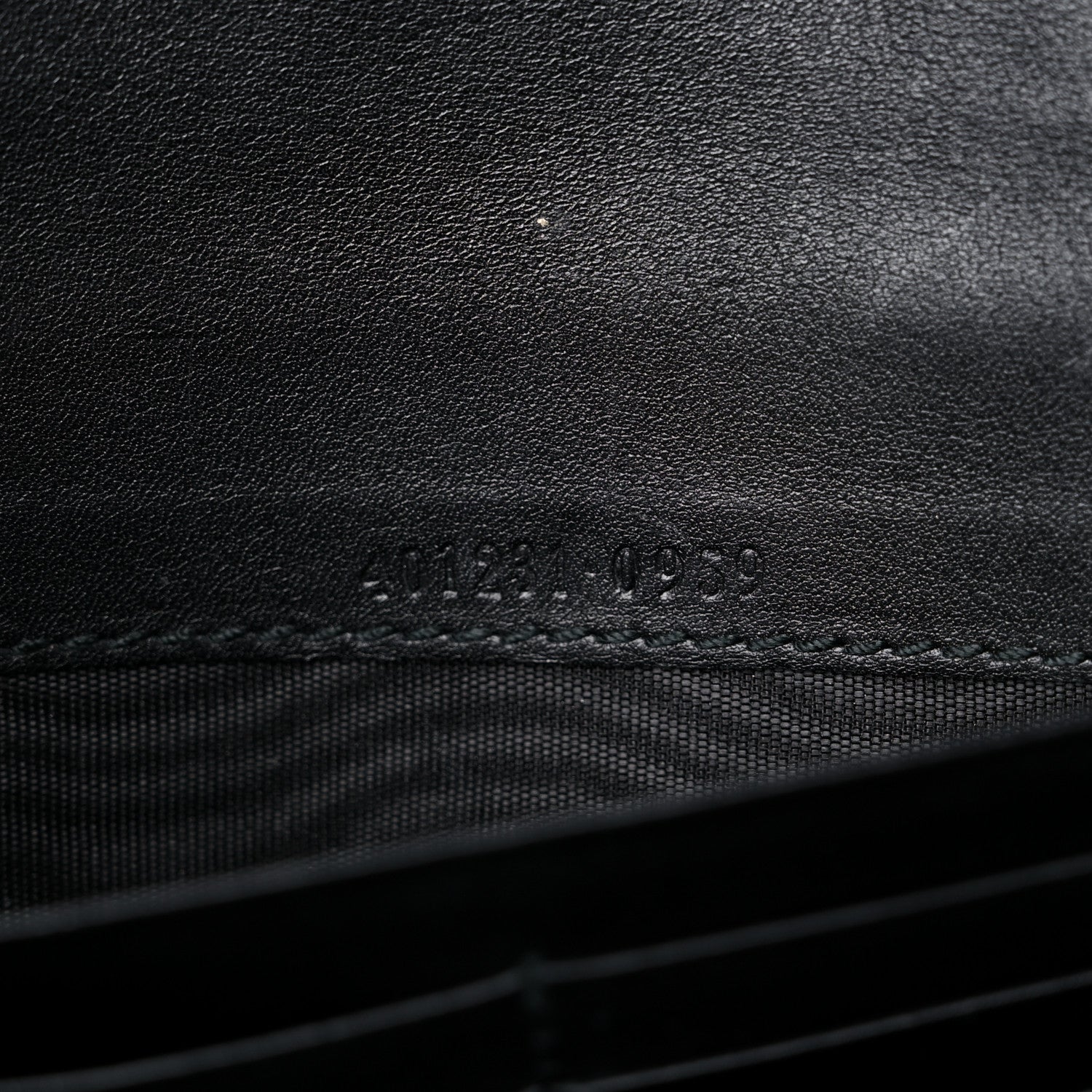 Gucci Velvet GG Monogram Mini Dionysus Chain Wallet Black 6 of 18