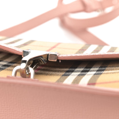 Burberry Vintage Check Small Macken Bag Ash Rose 12 of 12