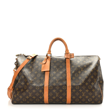 Louis Vuitton Monogram Keepall Bandouliere 55 1 of 16