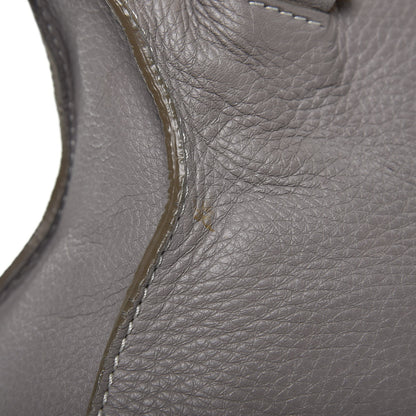 Chloe Calfskin Medium Marcie Satchel Cashmere Grey 12 of 14