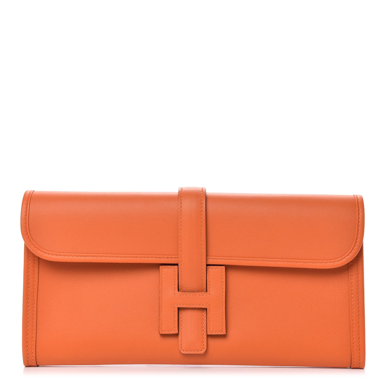 Hermes Swift Jige Elan 29 Clutch Orange 1 of 8