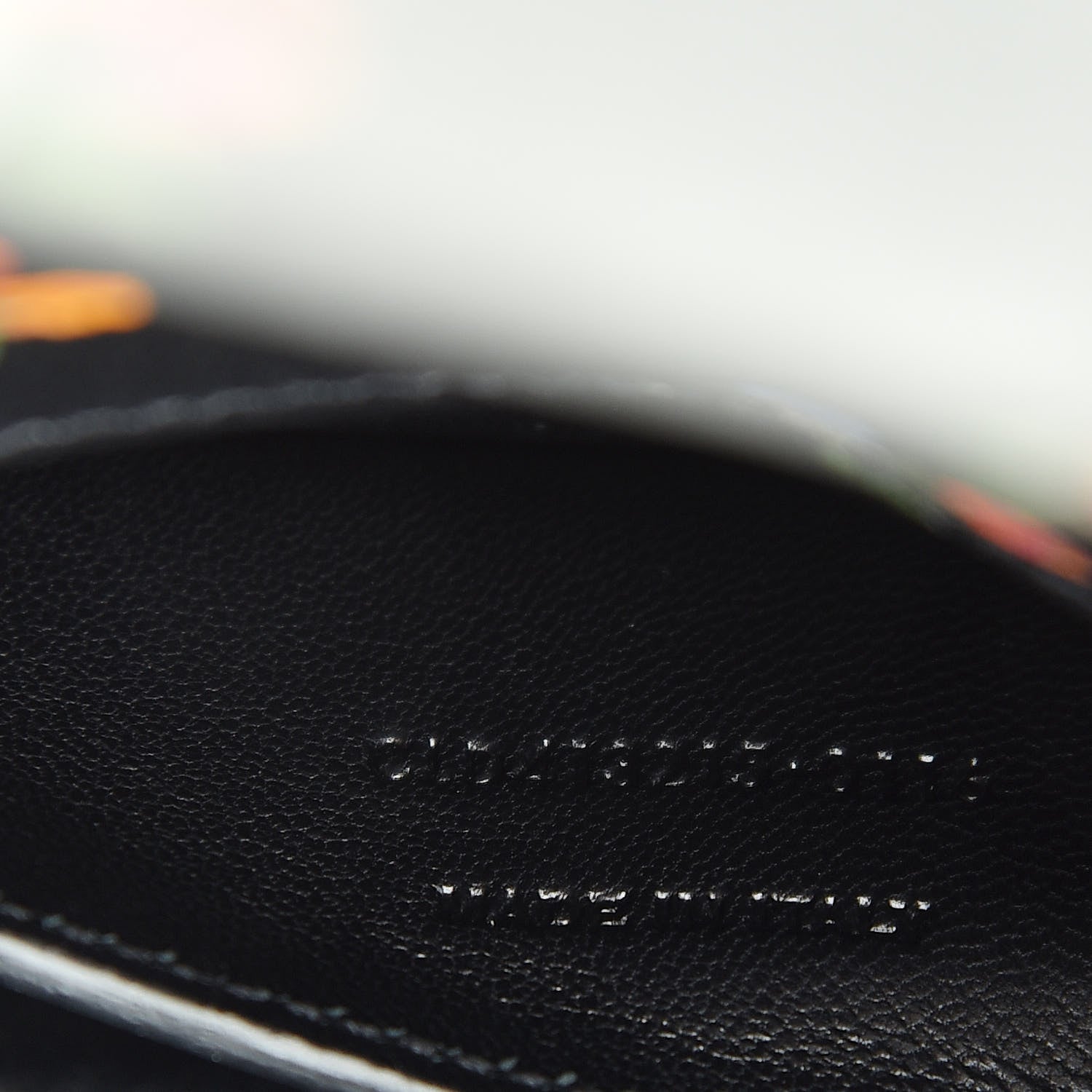 Saint Laurent Calfskin Prairie Flower Printed Small Monogram Clutch Black Multicolor 7 of 10