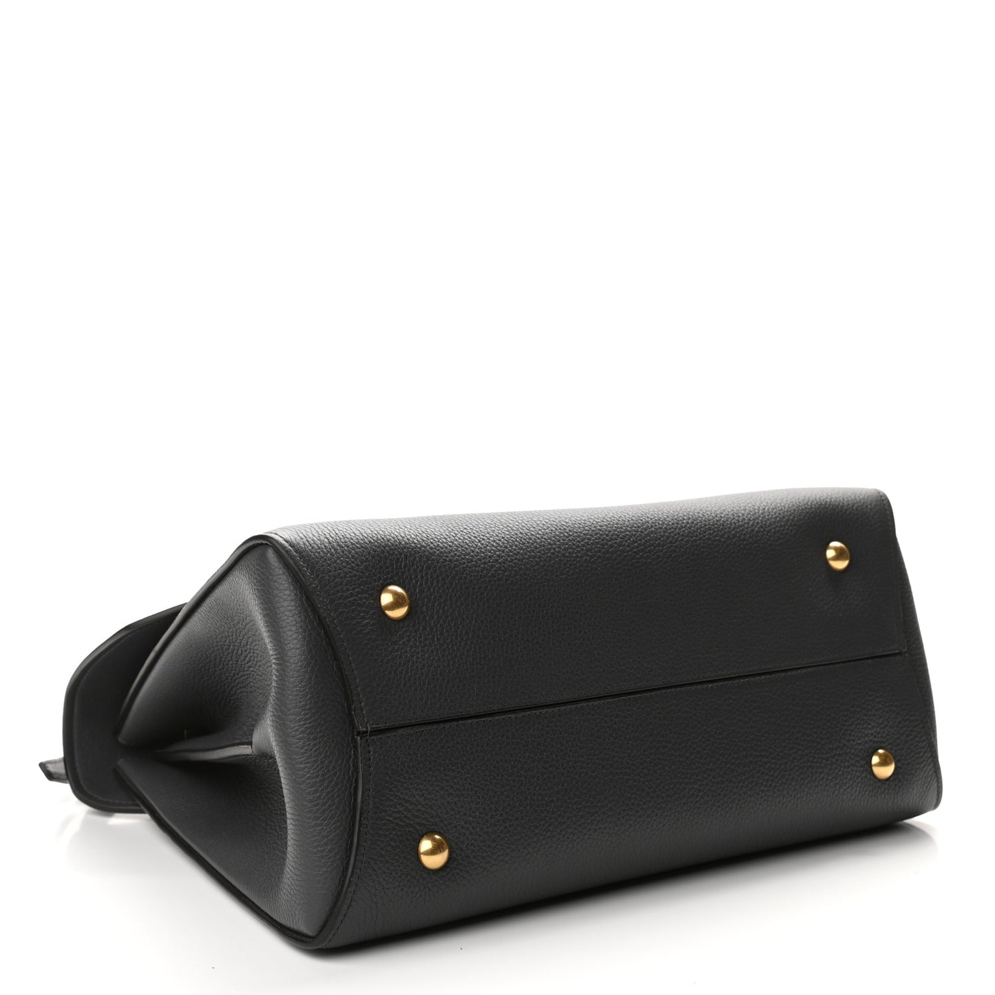 Calfskin Medium Margot Top Handle Satchel Grey