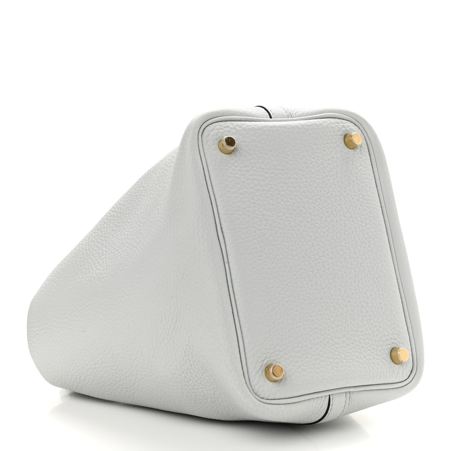 Hermes Taurillon Clemence Picotin Lock 18 PM Bleu Pale 4 of 11