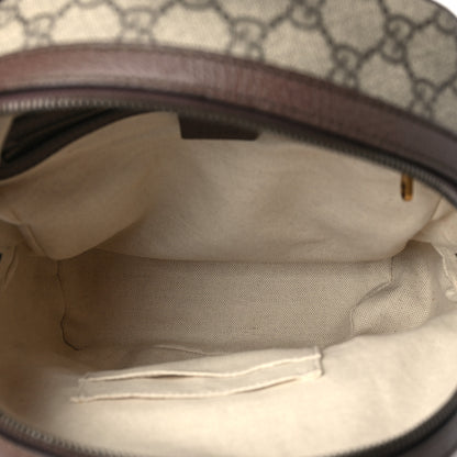 Gucci GG Supreme Monogram Calfskin Web Small Ophidia Day BackpacK Beige Ebony New Acero 5 of 10