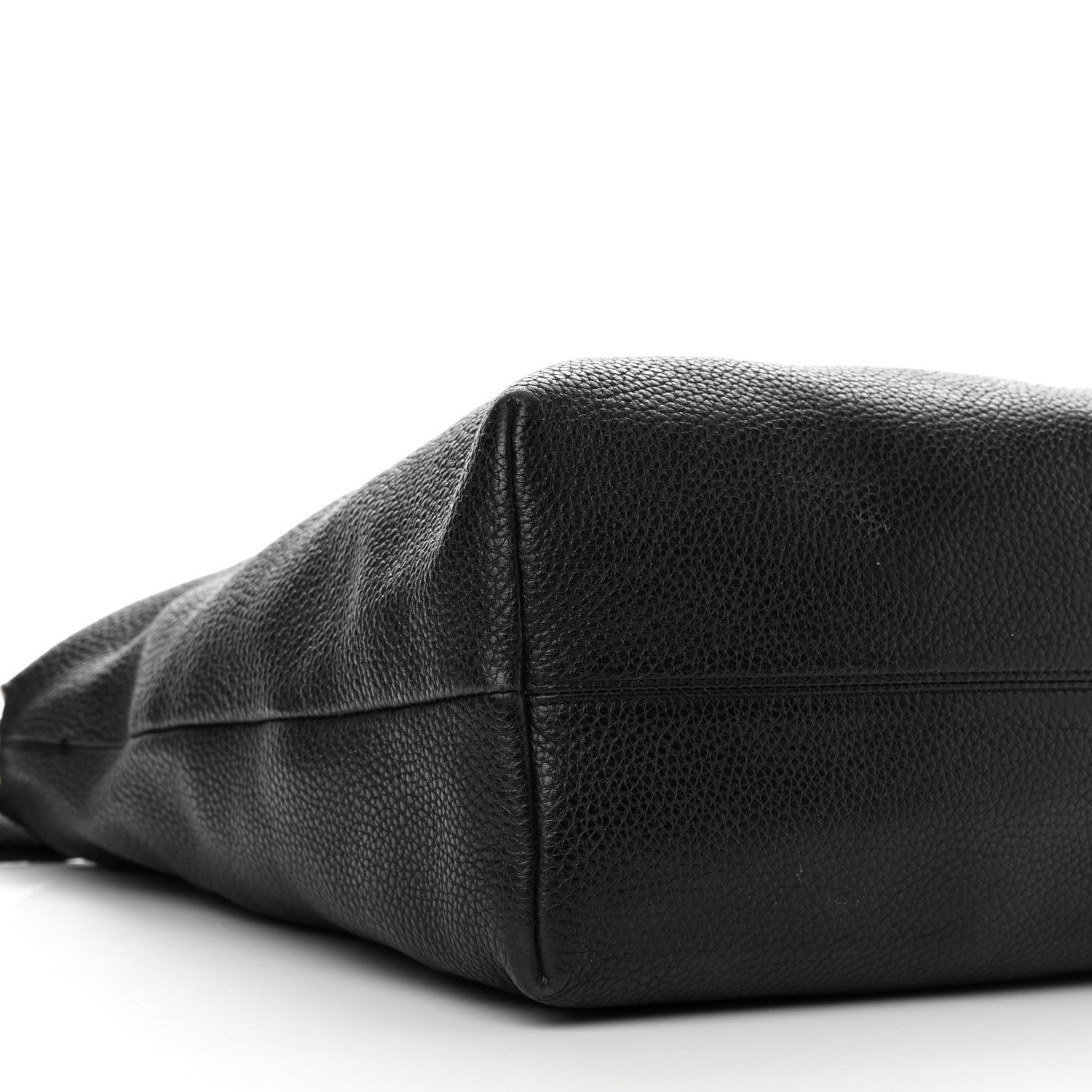 Burberry London Grainy Calfskin Medium Cale Hobo Black 9 of 16