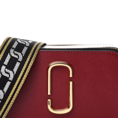 Marc Jacobs Saffiano Small Snapshot Camera Bag Red Multicolor 9 of 9