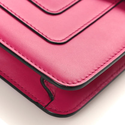 Bulgari Calfskin Small Serpenti Forever Snake Strap Crossbody Bag Pink 9 of 9