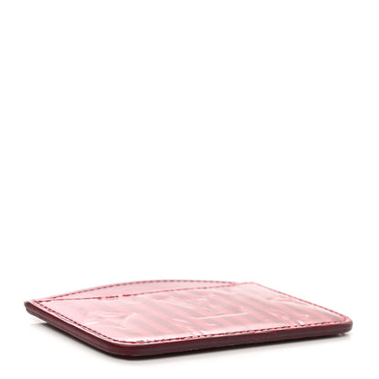 Louis Vuitton Vernis Rayures Mirror Case Pomme D'Amour 4 of 8