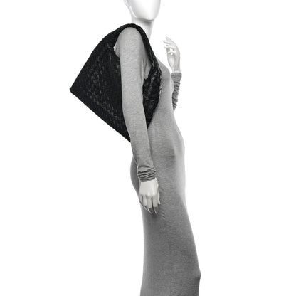 Bottega Veneta Calfskin Intrecciato Small Hop Black 2 of 13