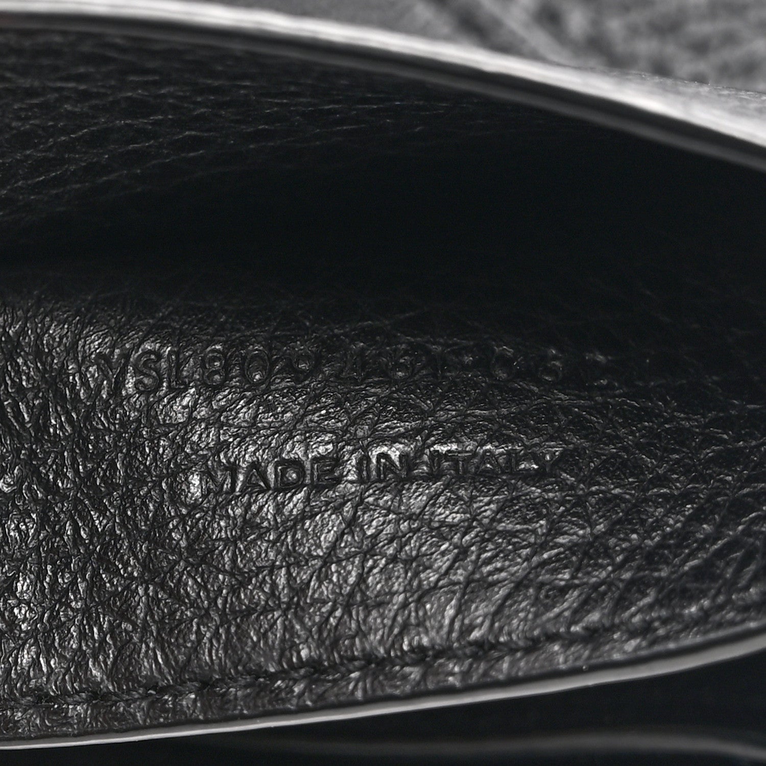Saint Laurent Grained Calfskin Baby Le 5 A 7 Supple Hobo Black 8 of 11