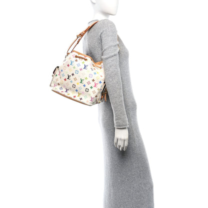 Louis Vuitton Monogram Multicolor Petit Noe White 2 of 9