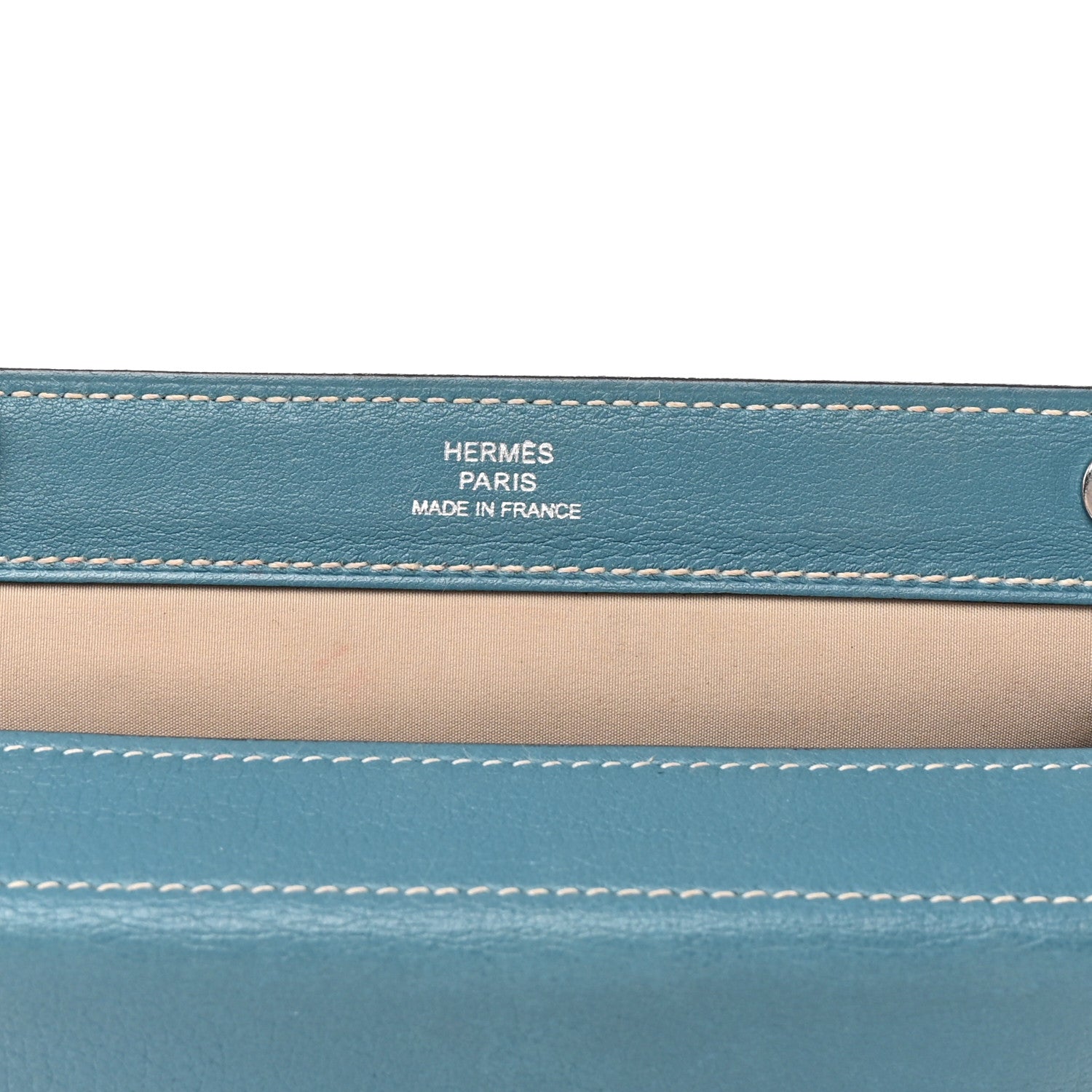 Hermes Swift Karo GM Blue Jean 5 of 6