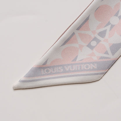 Louis Vuitton Silk Monogram Flower Ink BB Bandeau Light Pink 3 of 4