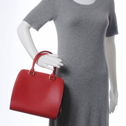Louis Vuitton Epi Pont-Neuf Bag Red 2 of 7