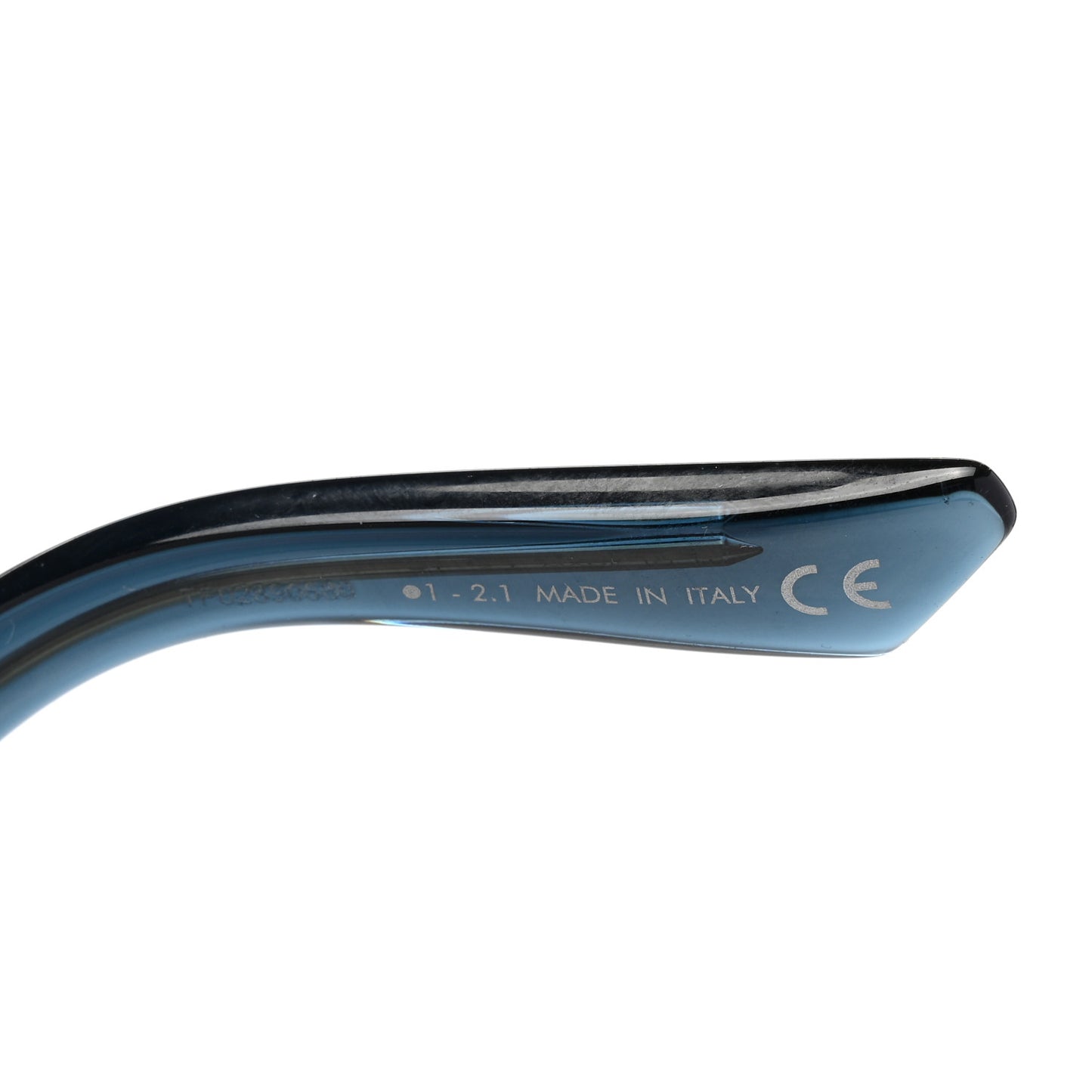 Transparent Acetate D-Doll Sunglasses Blue