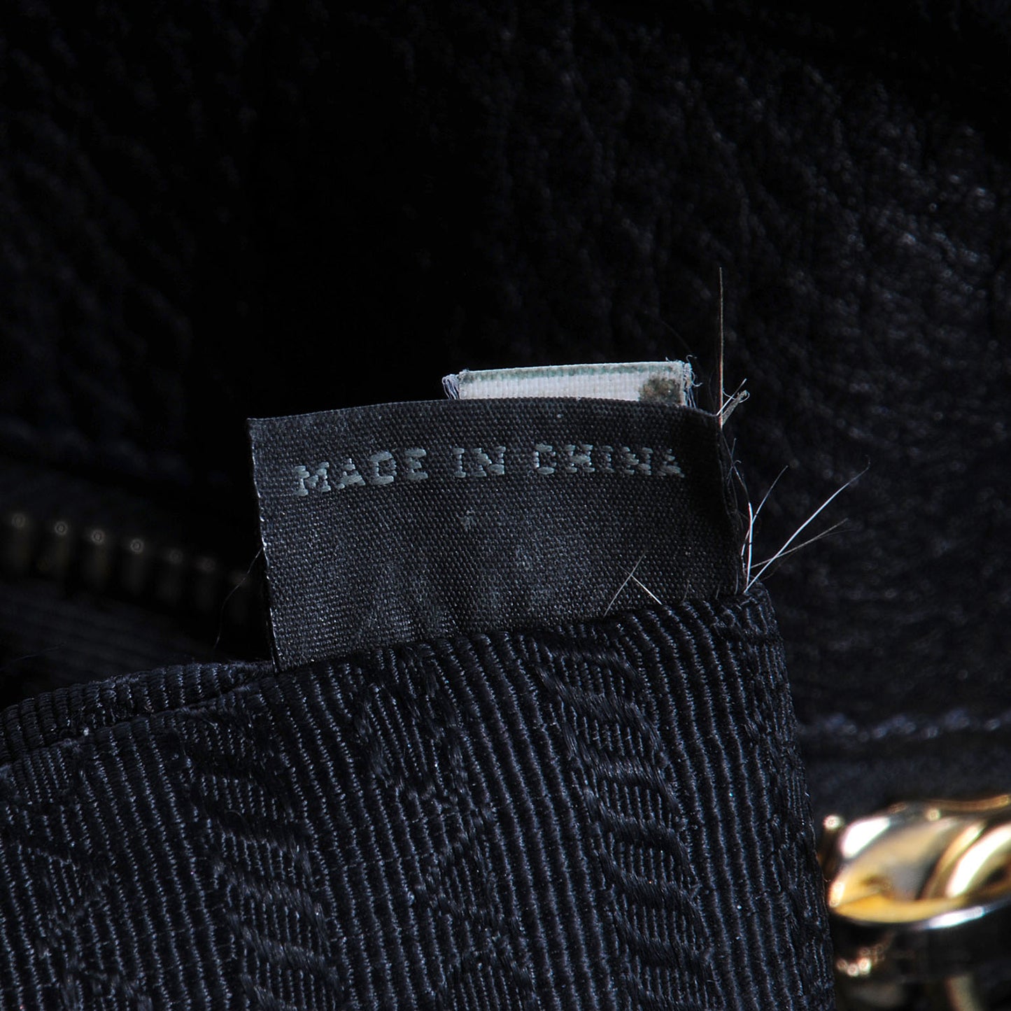 Tessuto Nylon Large Tote Nero Black