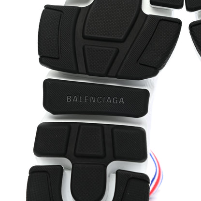 Balenciaga Technical 3D Recycled Knit Striped Womens Speed 2.0 Sneakers 38 White Multicolor 6 of 7