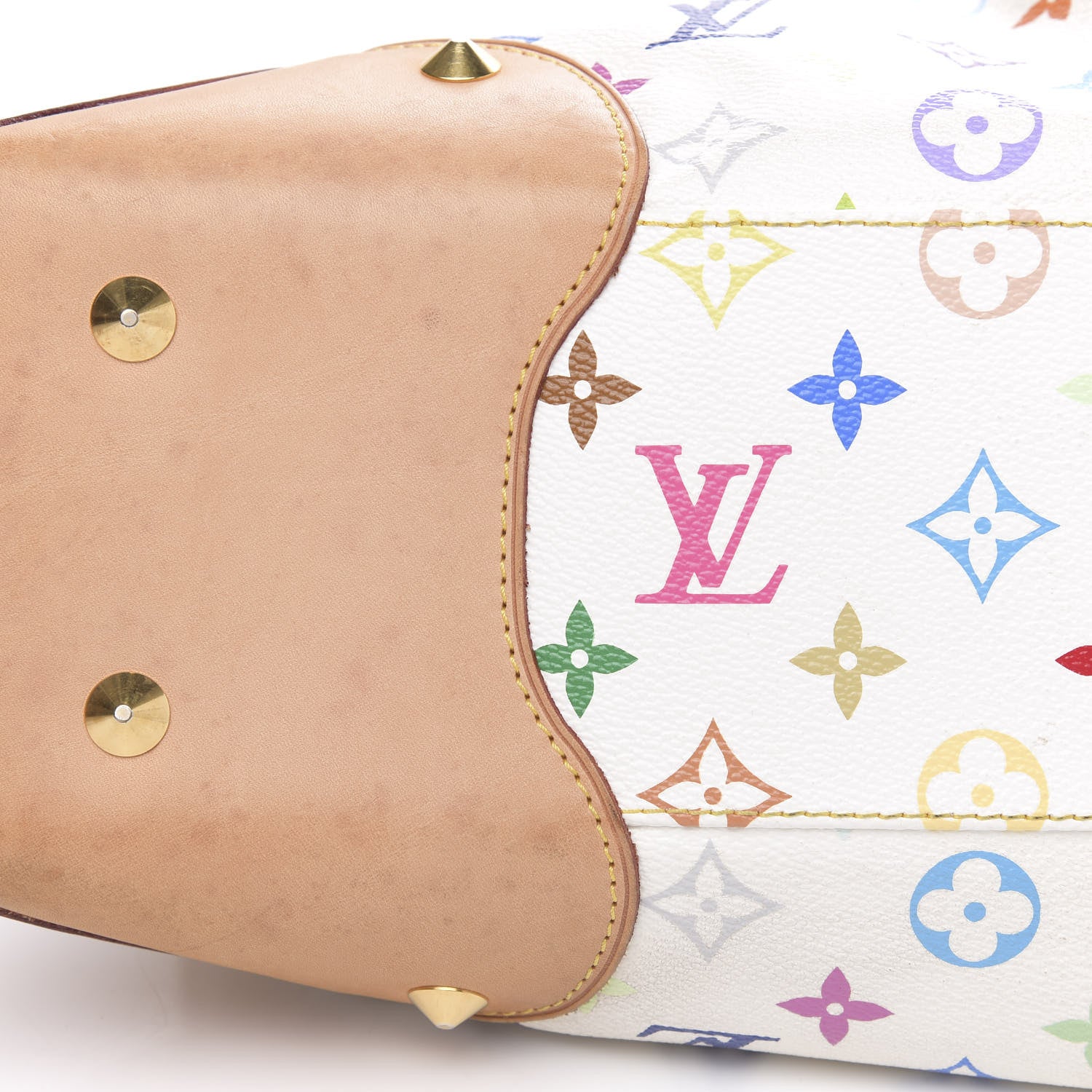 Louis Vuitton Monogram Multicolor Judy GM White 8 of 15