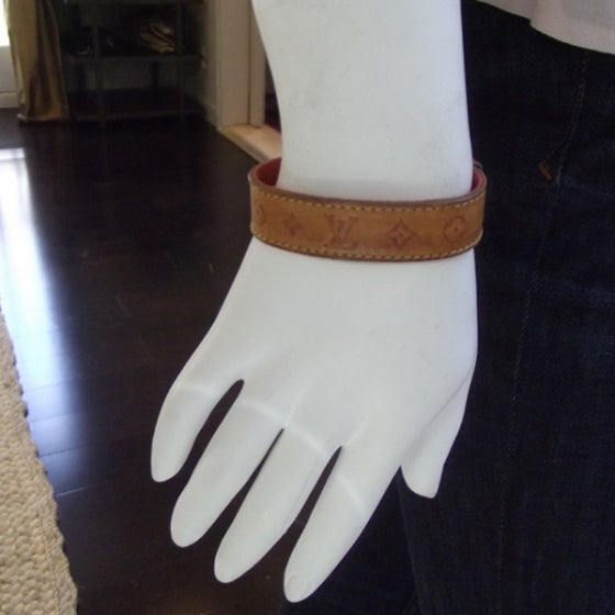 Louis Vuitton Monogram Quatrefoil Bracelet 2 of 5