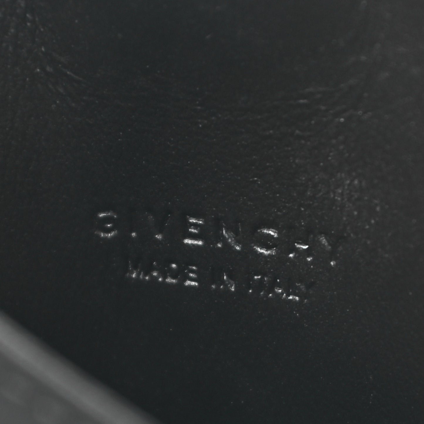 Canvas Logo Neck Strap Card Holder Black White