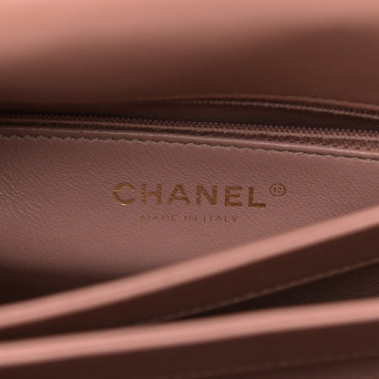Chanel Lambskin Quilted Medium Trendy CC Flap Dual Handle Bag Nude 5 of 10