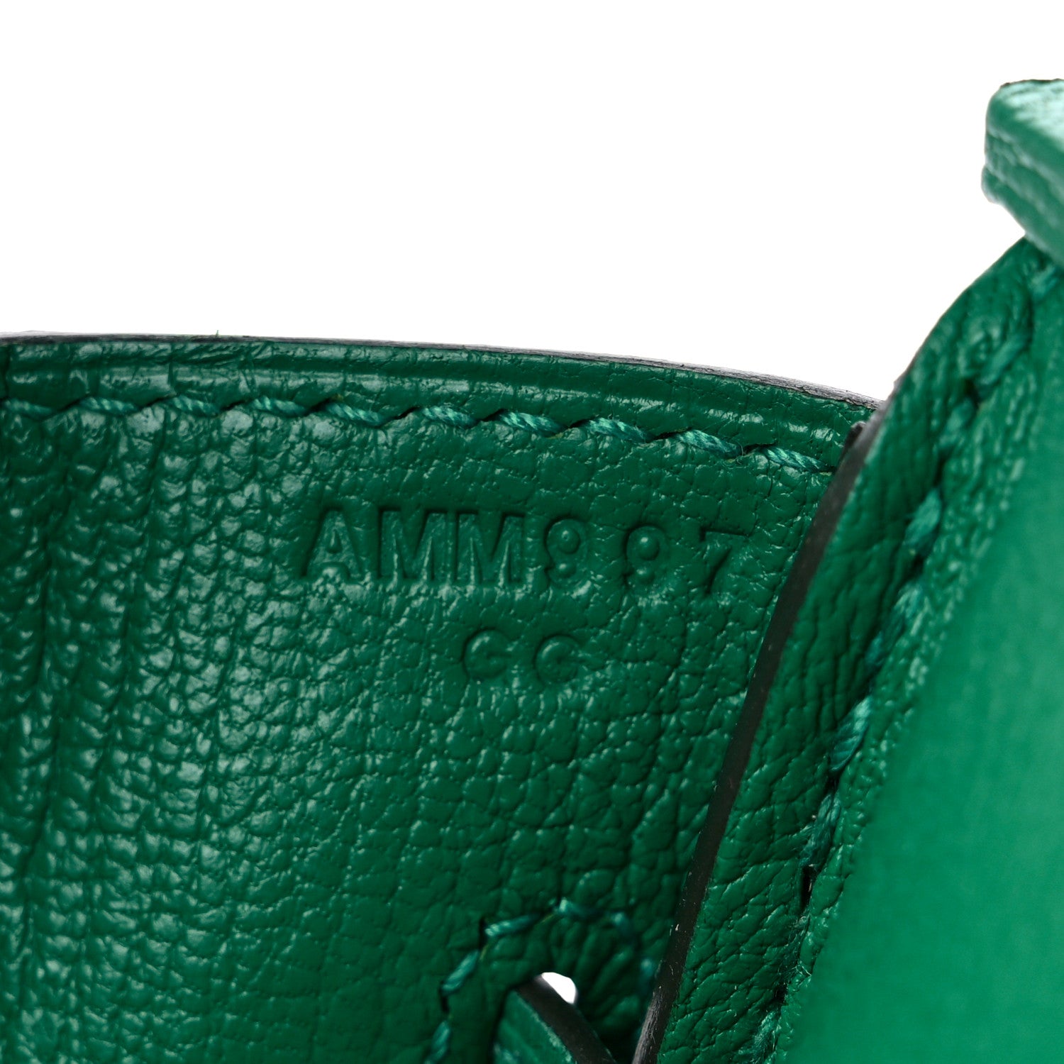 Hermes Taurillon Novillo Birkin 30 Vert Vertigo 7 of 9