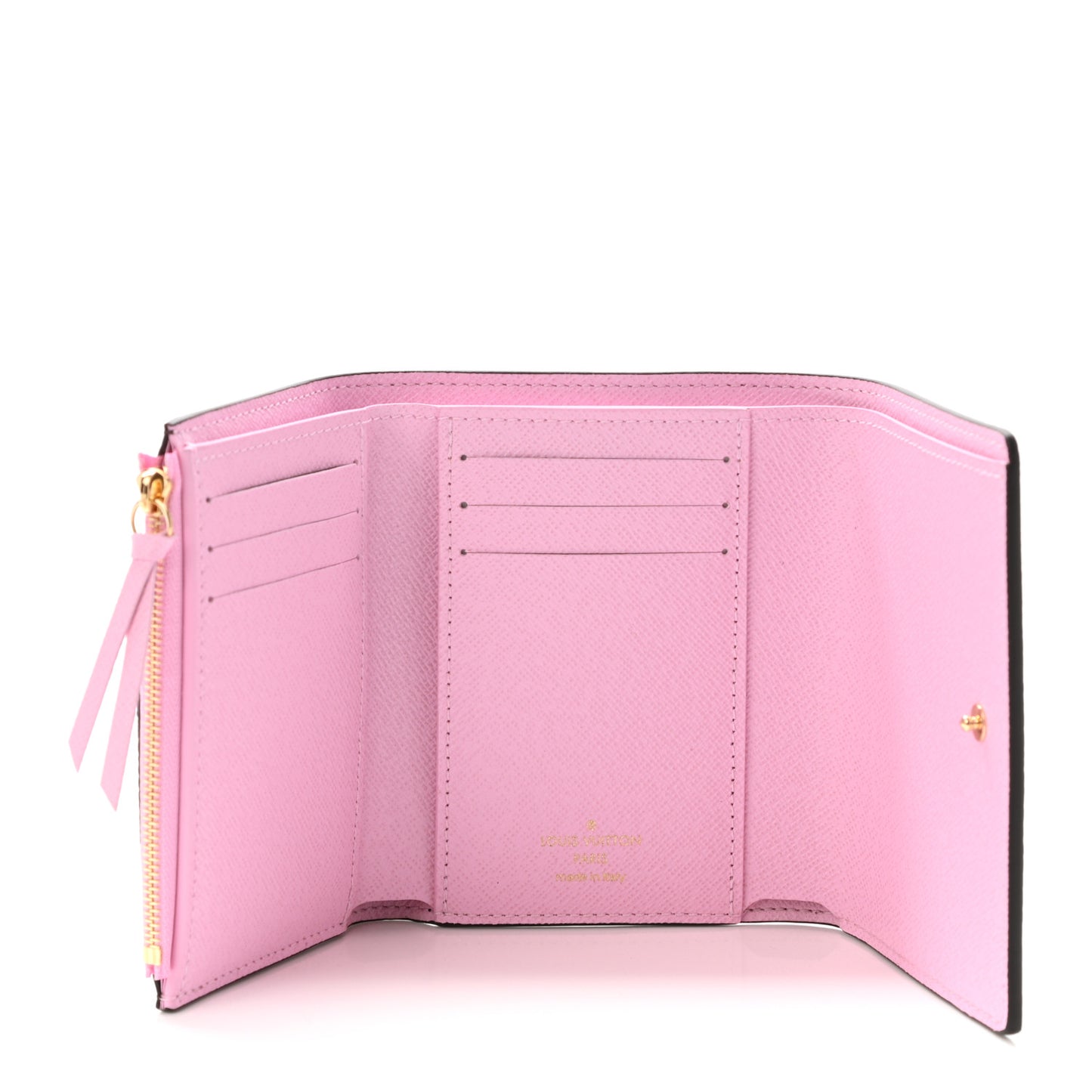 Monogram 2021 Christmas Animation Japanese Garden Victorine Wallet Wisteria Pink