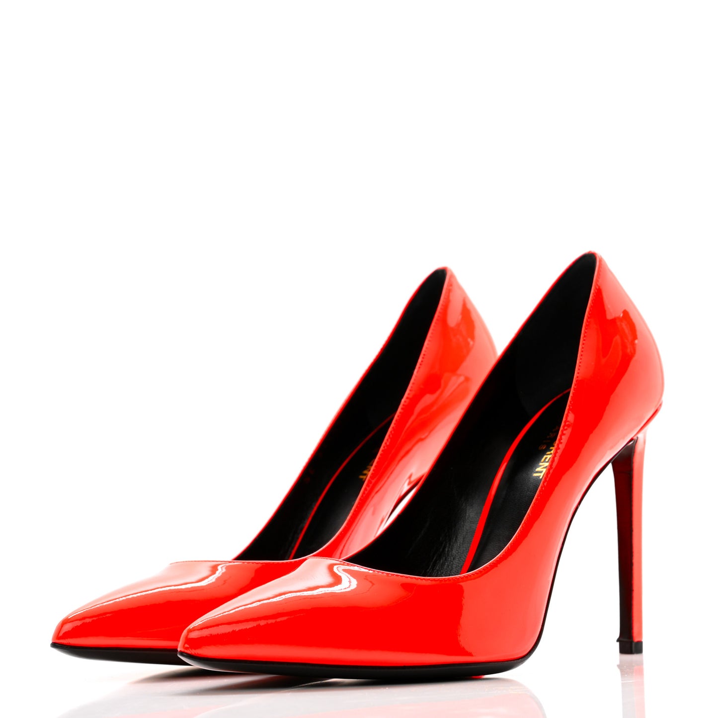 Patent Paris 105 Pumps 39.5 Orange Fluo