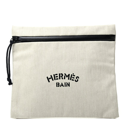 Hermes Toile Bain Case Black 1 of 6