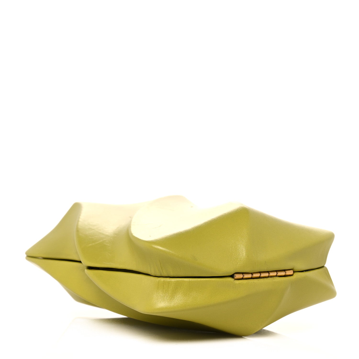 Bottega Veneta Calfskin The Whirl Bag Yellow 7 of 22