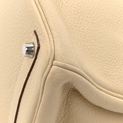 Hermes Taurillon Clemence Birkin 30 Parchemin 14 of 17