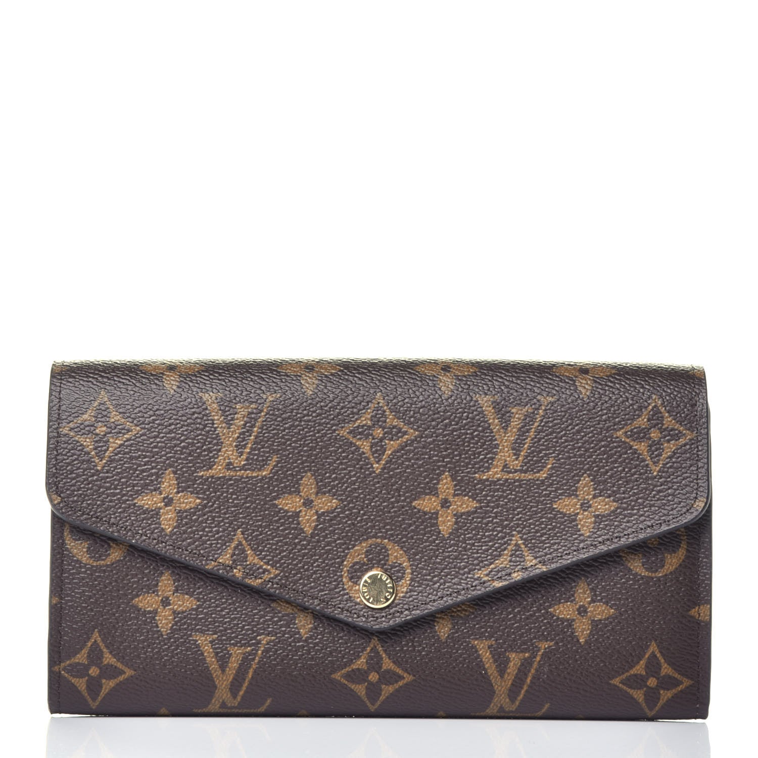 Louis Vuitton Monogram Sarah Wallet NM Rose Ballerine 1 of 7