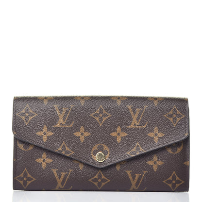 Louis Vuitton Monogram Sarah Wallet NM Rose Ballerine 1 of 7