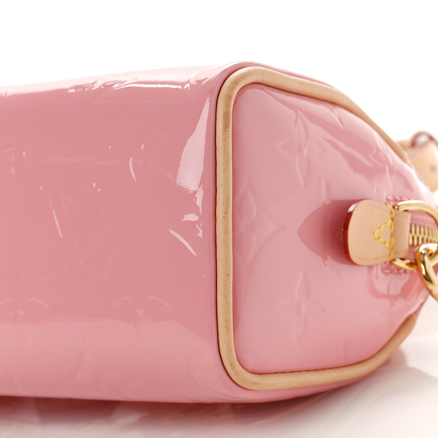 Louis Vuitton Vernis Monogram Nano Speedy Mochi Pink 8 of 8