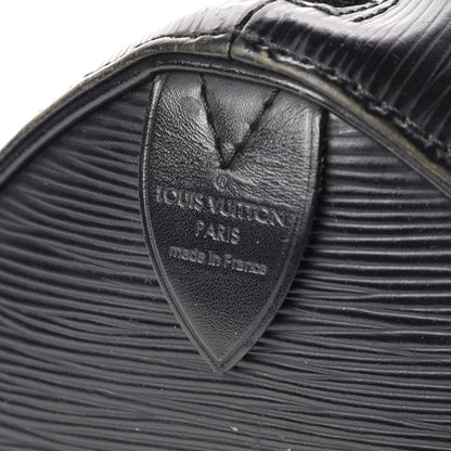 Louis Vuitton Epi Speedy 25 Black 6 of 25