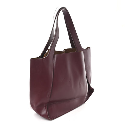 Stella McCartney Eco Alter Nappa East West Perforated Tote Wine 3 of 10