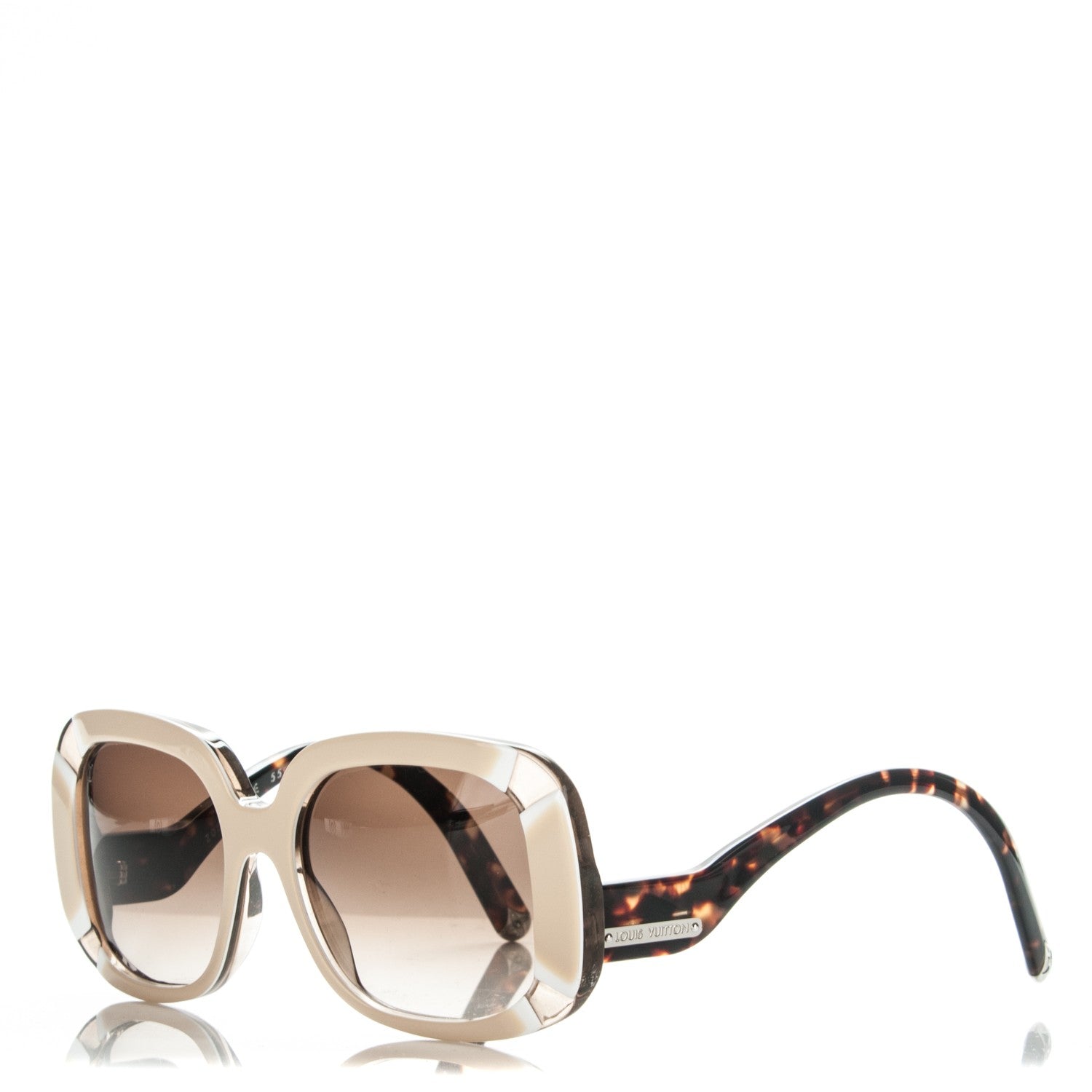 Louis Vuitton Anemone Sunglasses Z0518W Creme 1 of 5