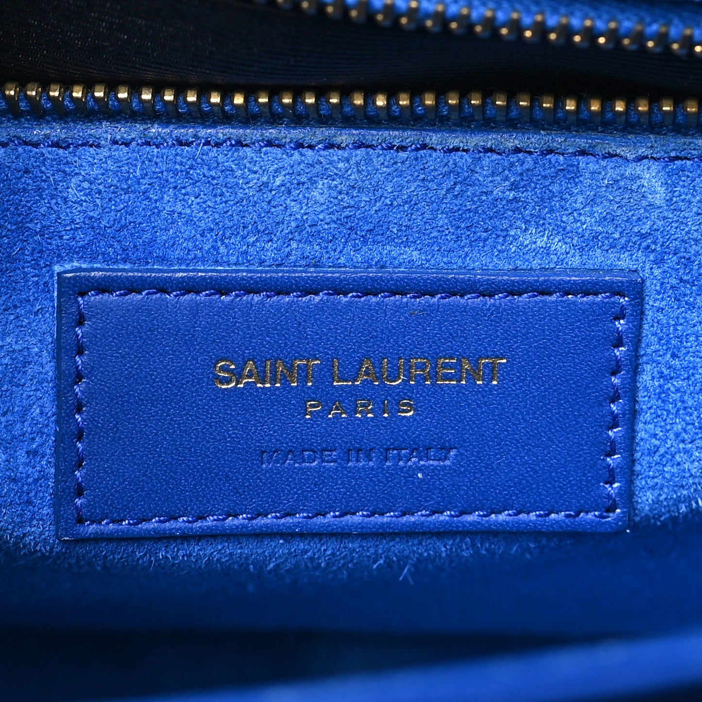 Smooth Calfskin Medium Classic Monogram Universite Bag Royal Blue
