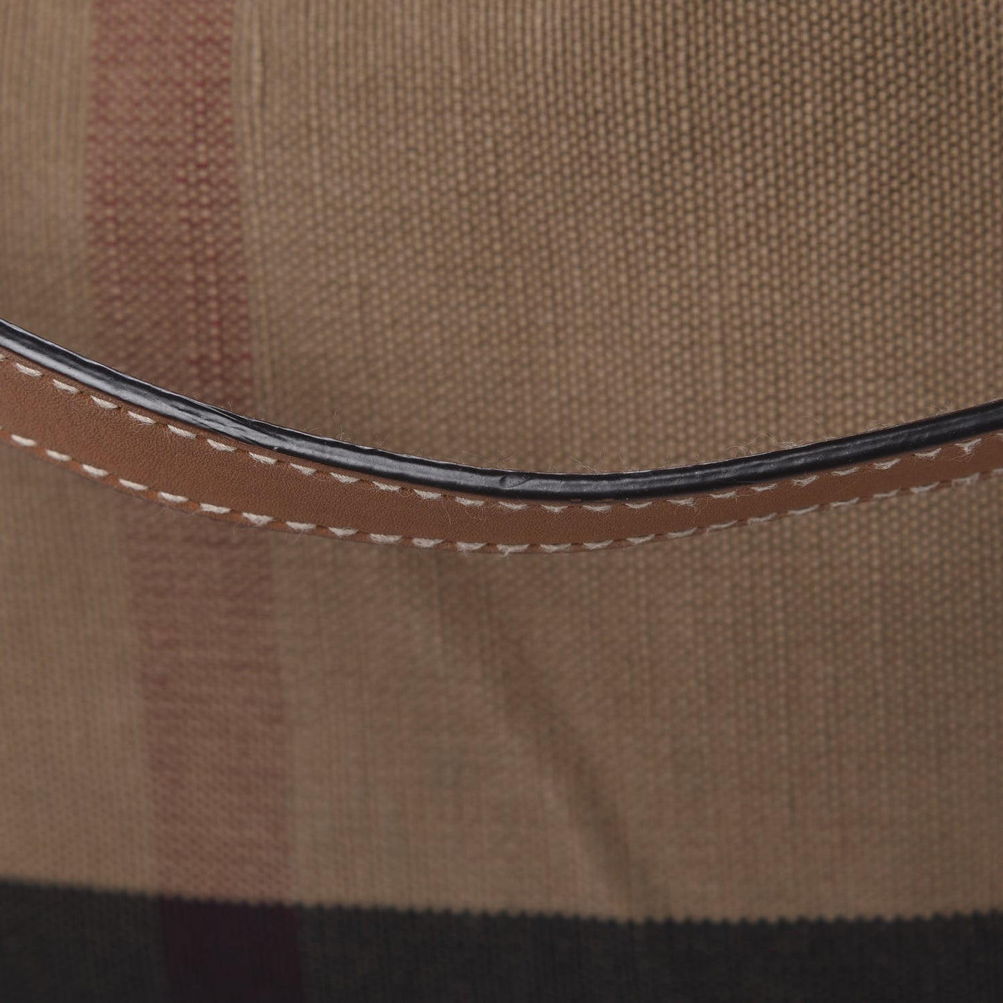 Canvas Mega Check Medium Maidstone Saddle Brown
