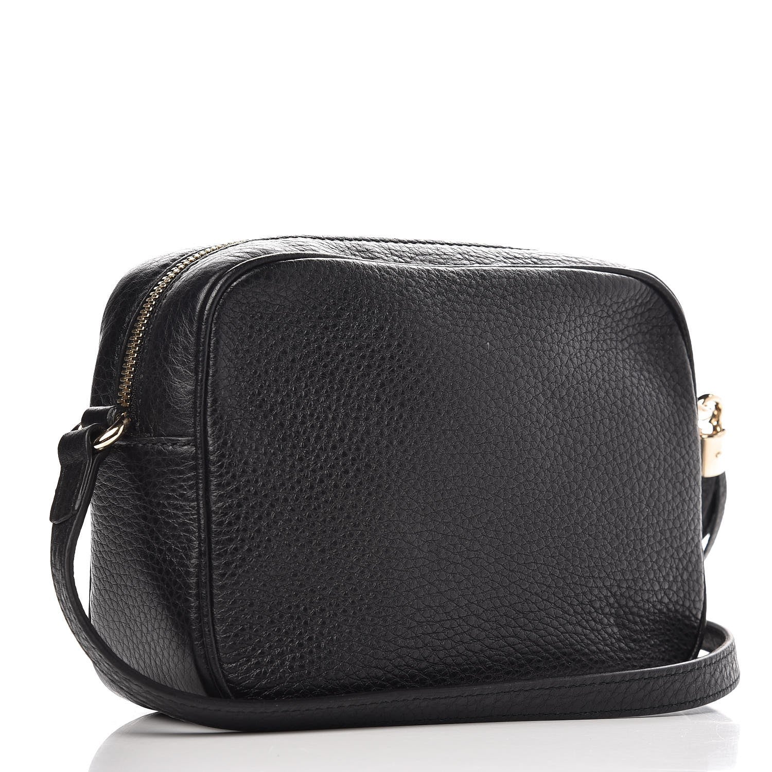 Gucci Pebbled Calfskin Small Soho Disco Bag Black 3 of 7