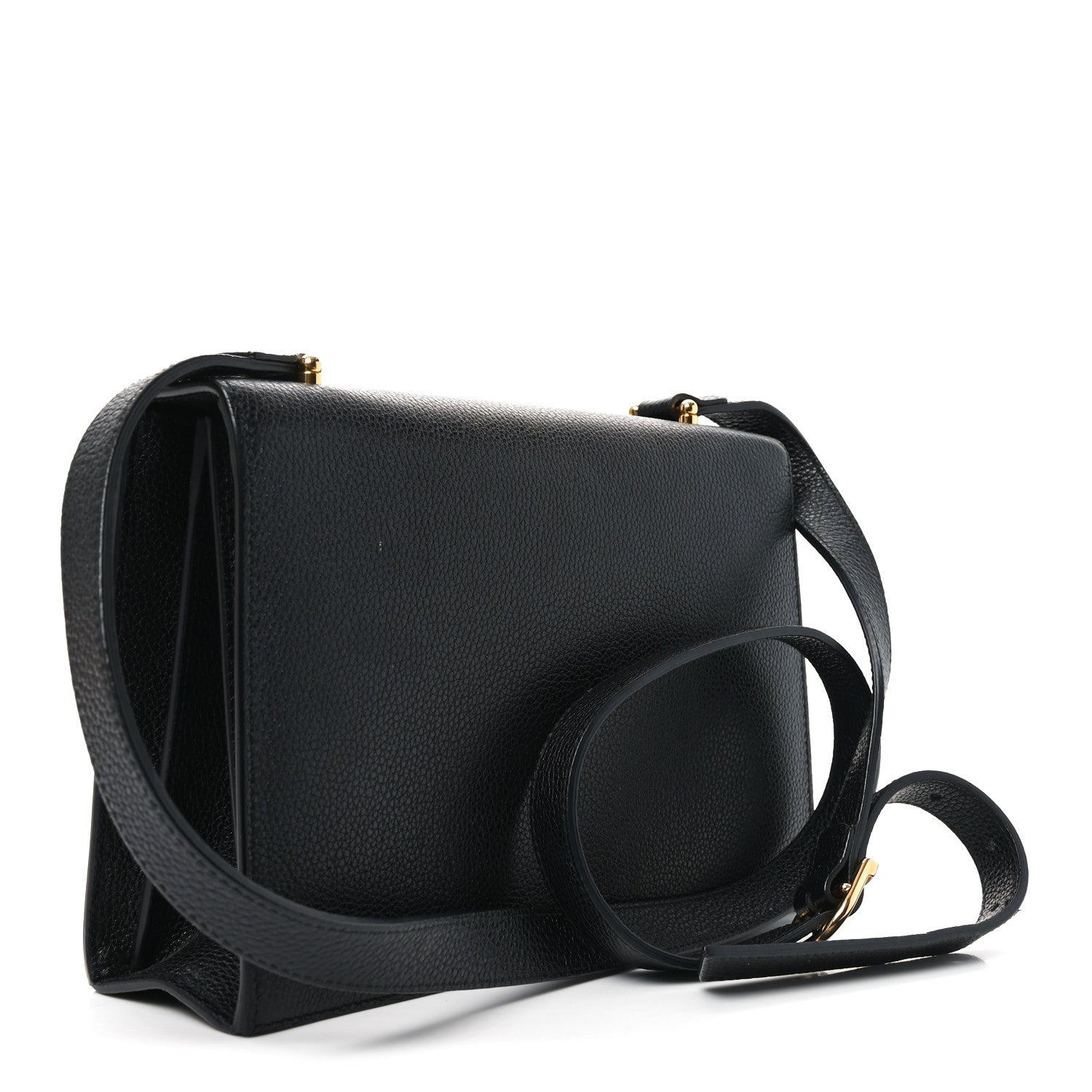 Gucci Grainy Calfskin Small Zumi Shoulder Bag Black 3 of 10