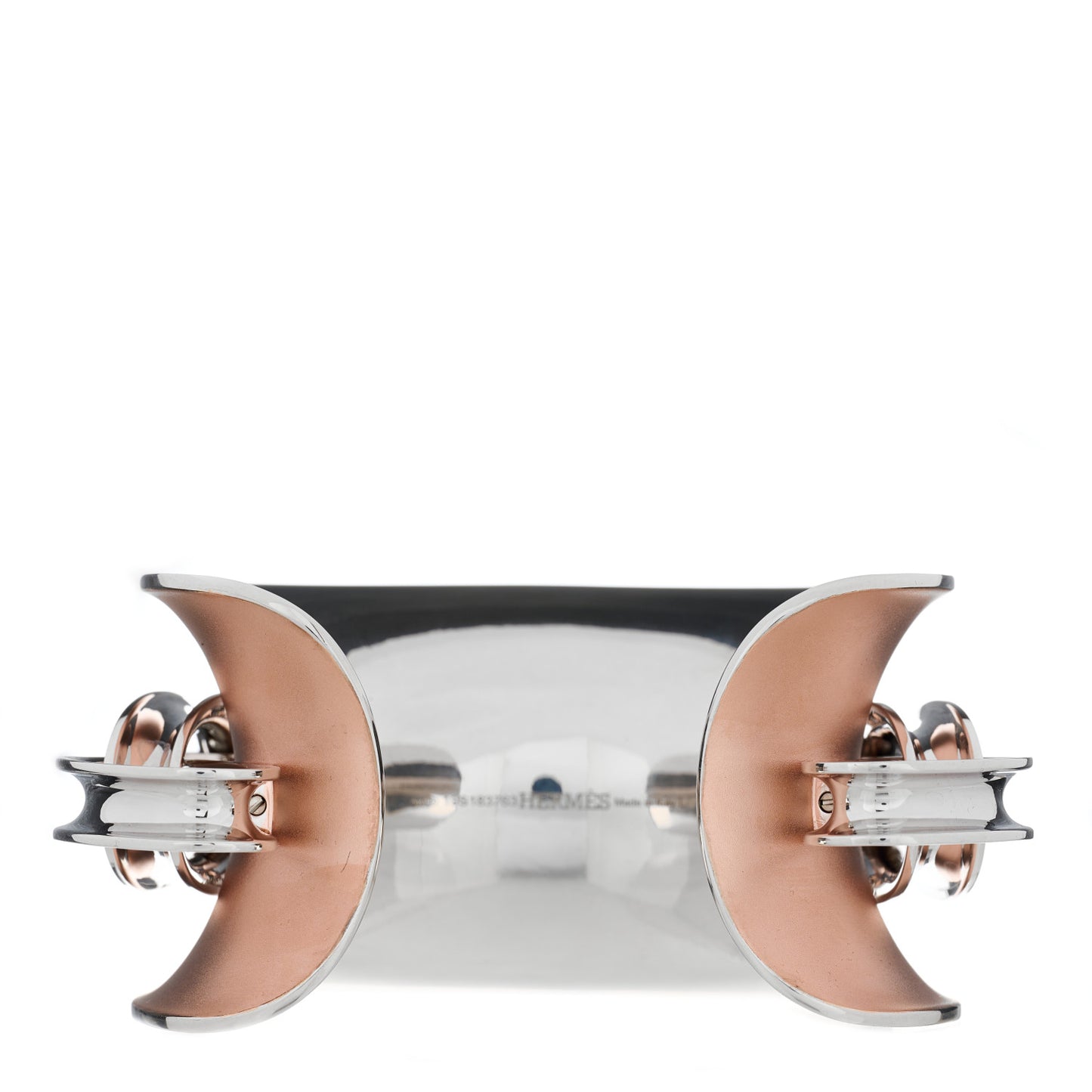 Sterling Silver Rose Gold Vermeil TGM Reponse Bracelet LG