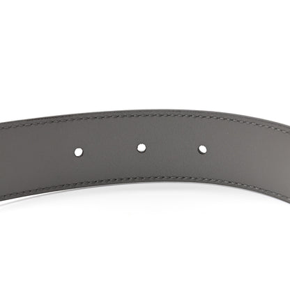 Gucci Calfskin Zumi 30mm Belt 75 30 Dusty Grey 3 of 5