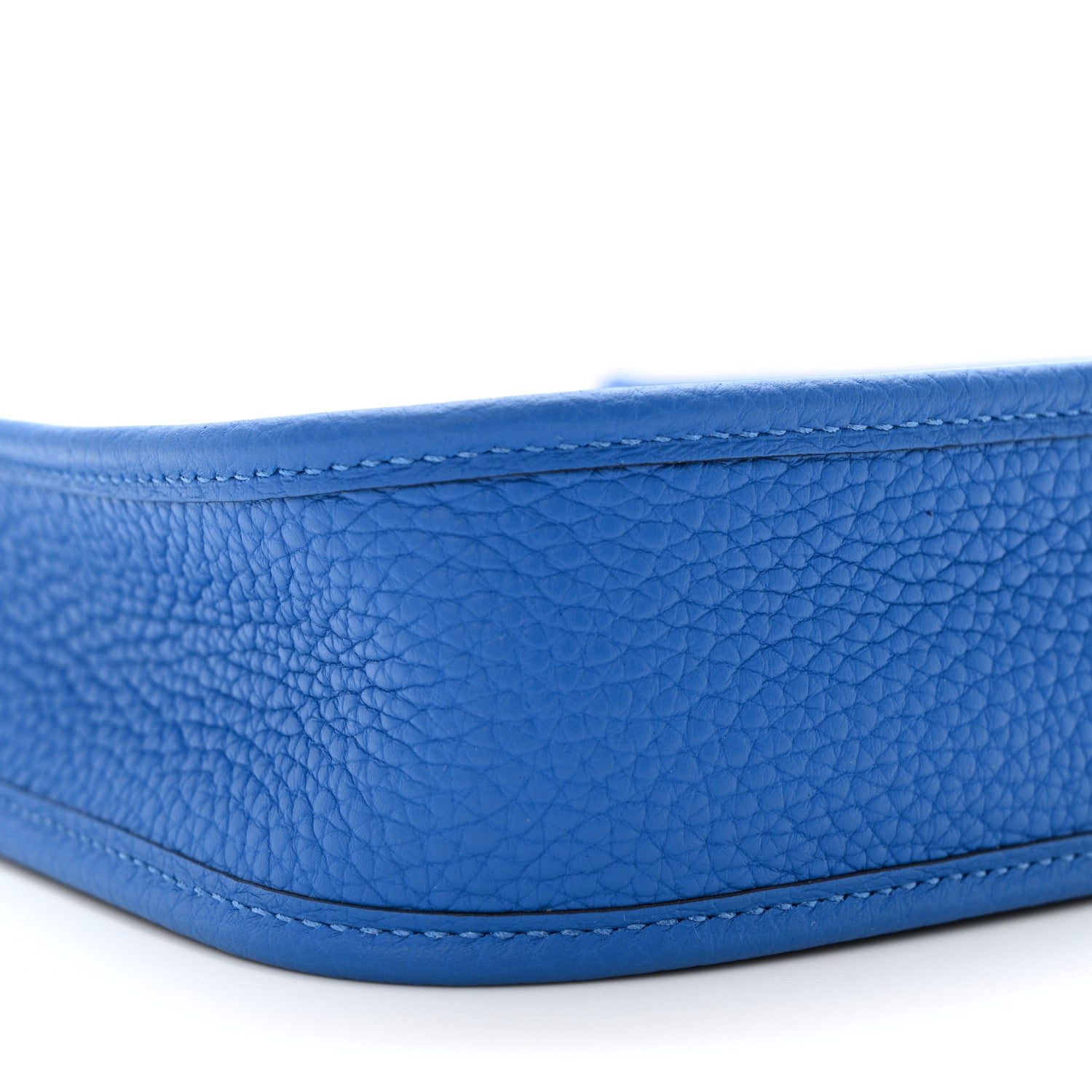 Hermes Taurillon Clemence Evelyne TPM Bleu Zellige 9 of 11
