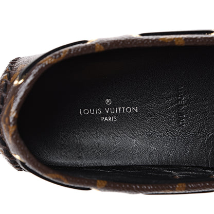 Louis Vuitton Patent Monogram Gloria Loafers 38 6 of 11