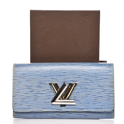 Louis Vuitton Epi Twist Wallet Denim Light 7 of 7