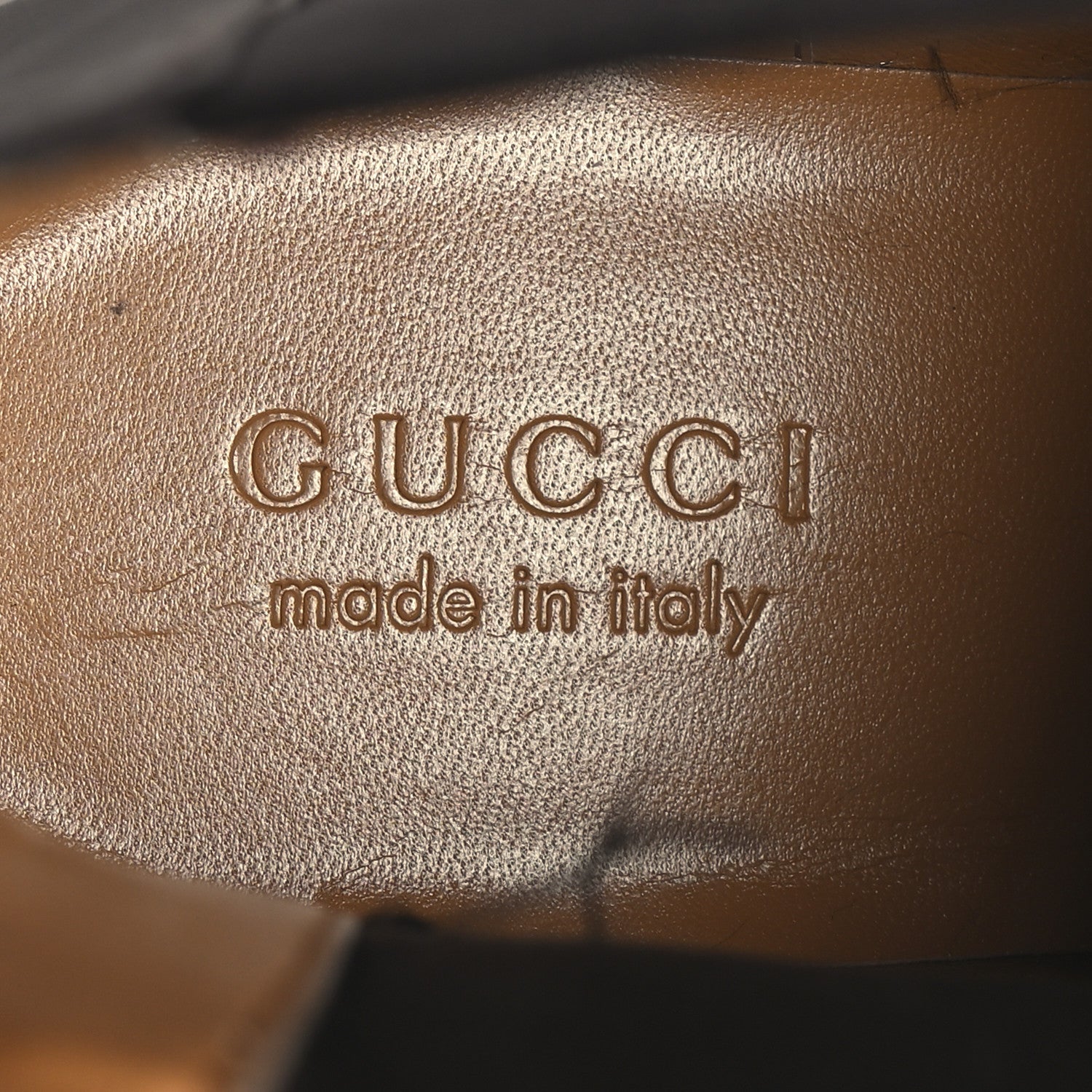 Gucci Calfskin Mens Blondie Chelsea Ankle Boots 8 Cocoa 9 of 10