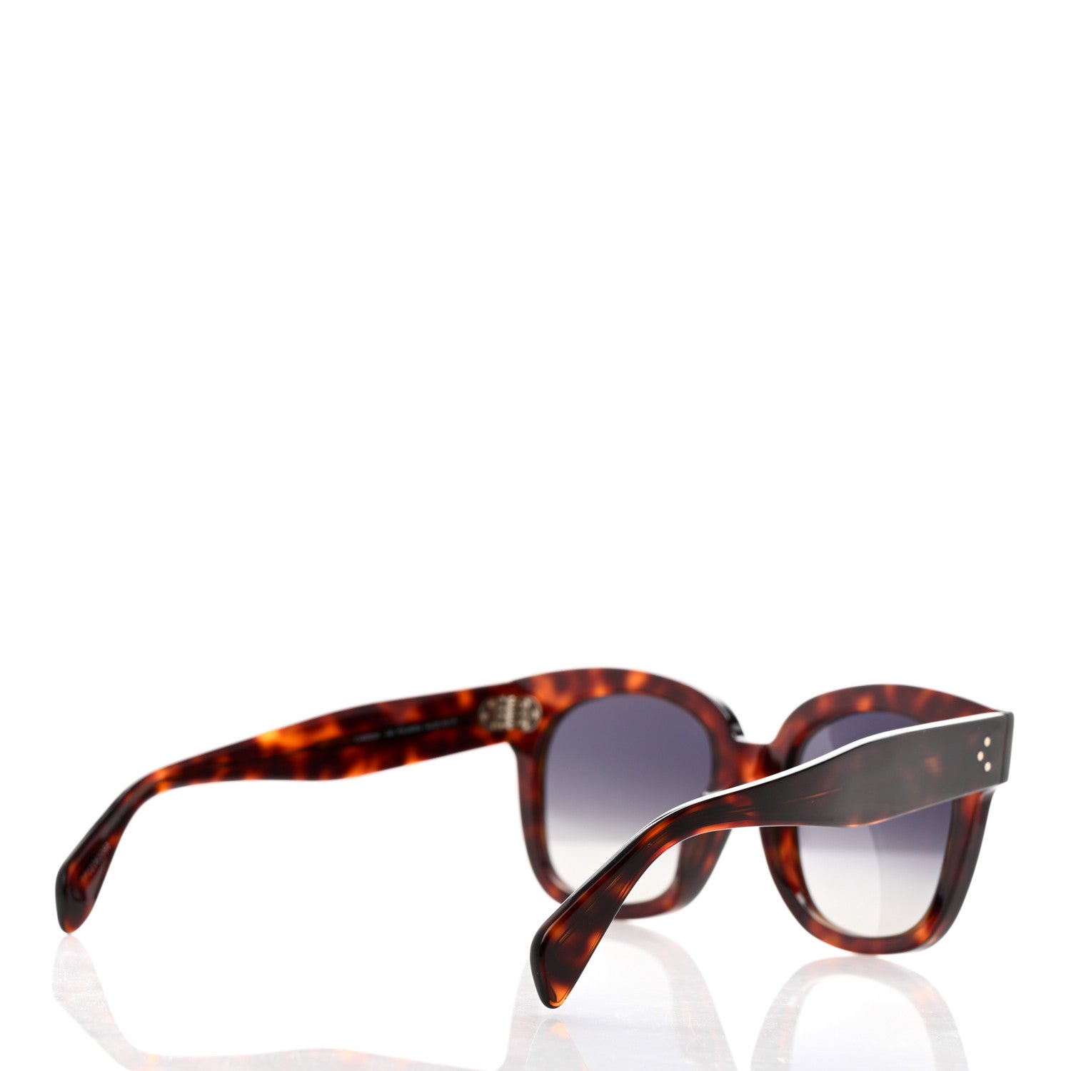 Celine New Audrey CL4002UN Sunglasses Tortoise 4 of 7