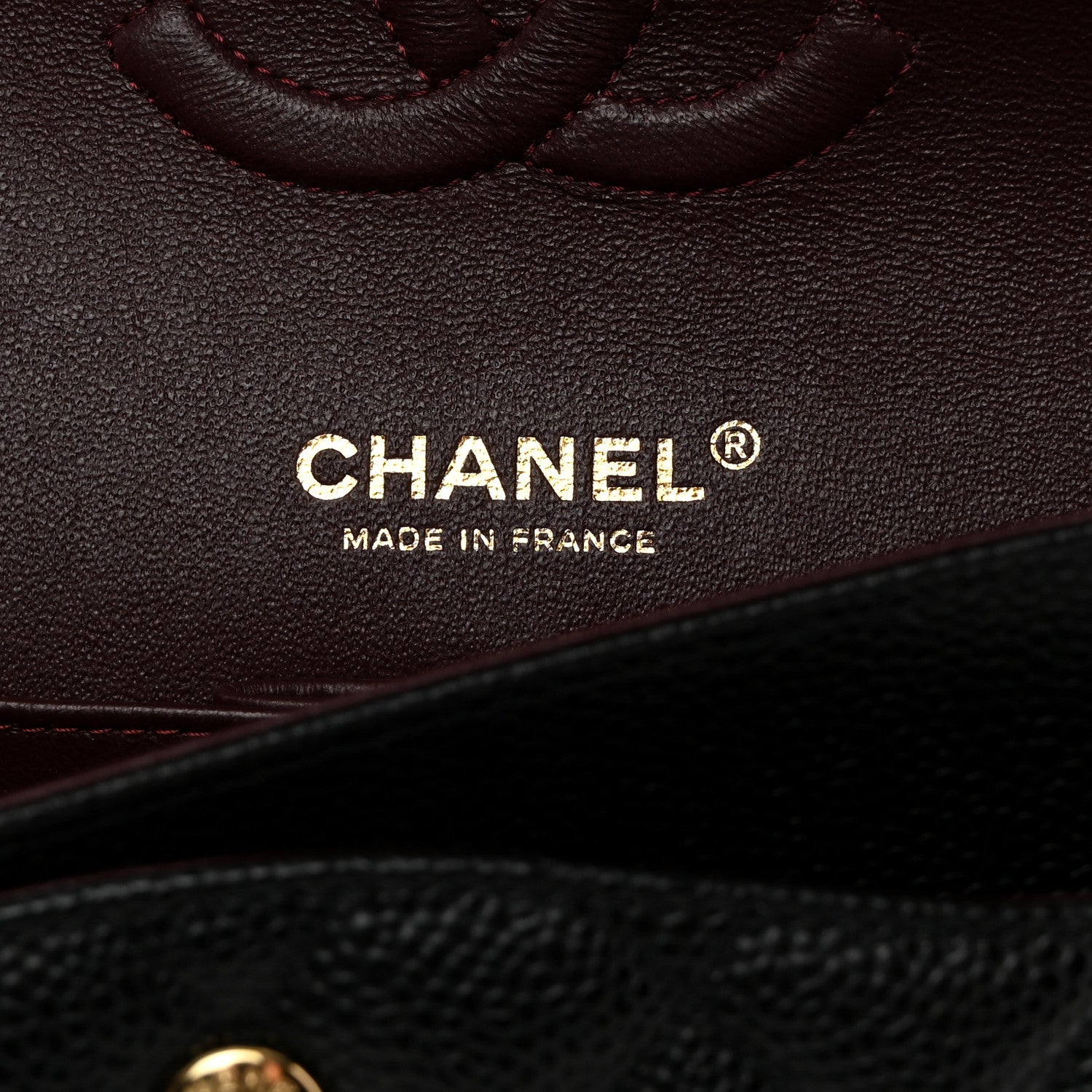 Chanel Caviar Quilted Medium Double Flap Black 6 of 10